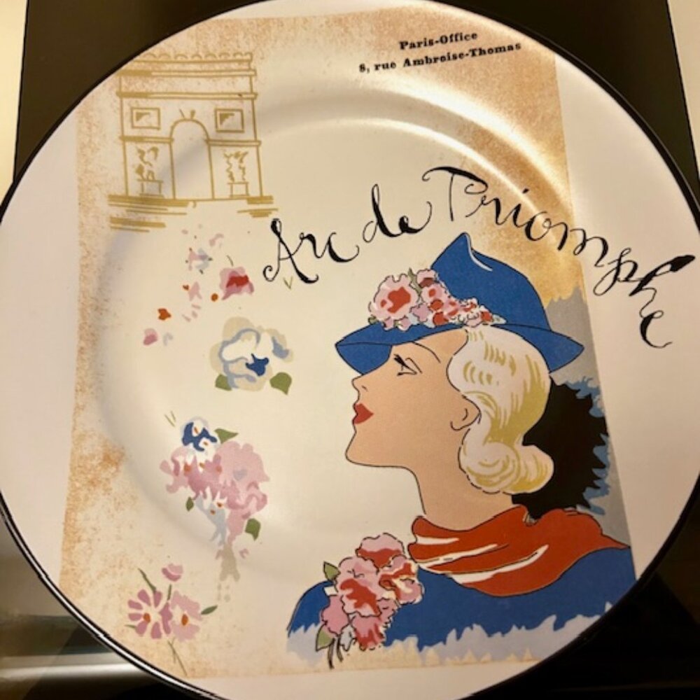 Dessert  plates by Kings Road Redux